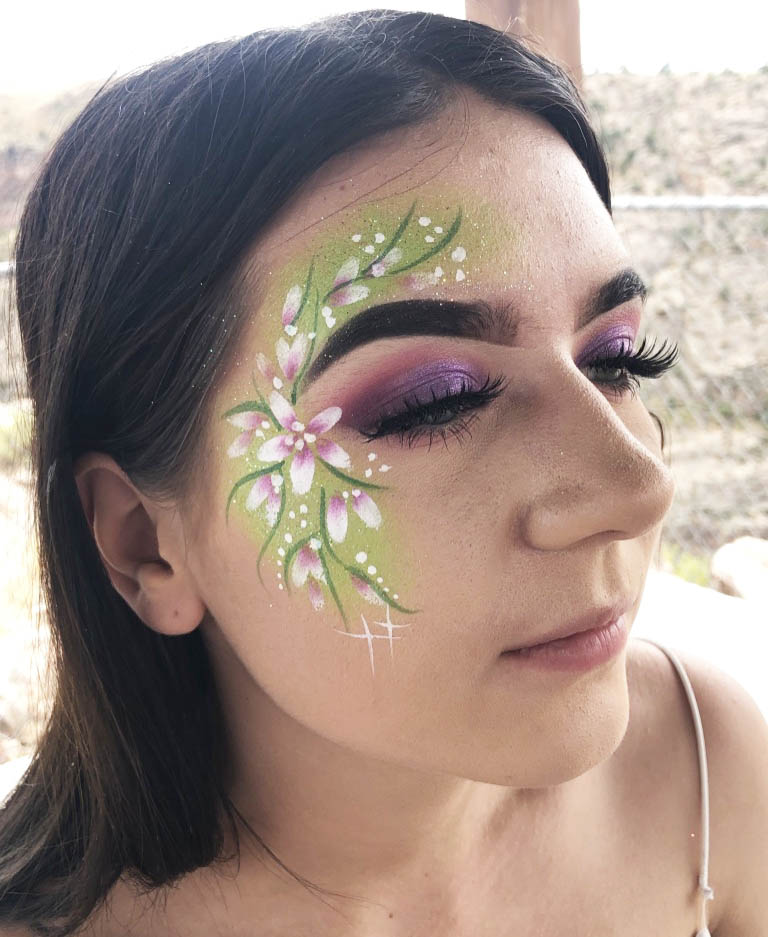 Face Painting: Flowers