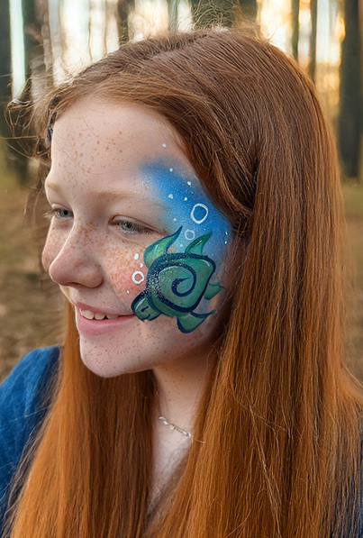 Face Painting Sunset